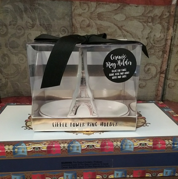 Other - 🗼Eiffel Tower Ring Holder & Trinket dish